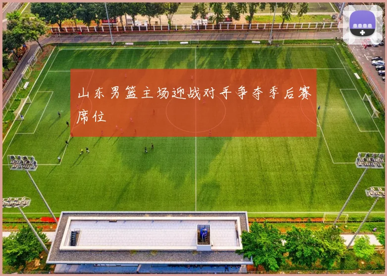 山东男篮主场迎战对手争夺季后赛席位