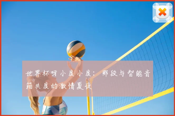 世界杯呀小度小度:那段与智能音箱共度的激情夏夜
